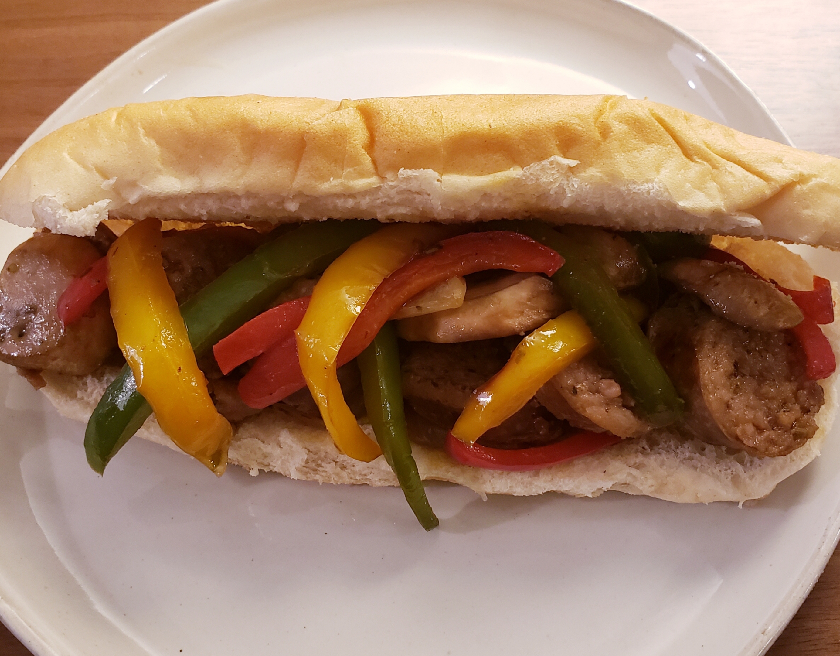 Old School Italian Sausage, Peppers and Onions
